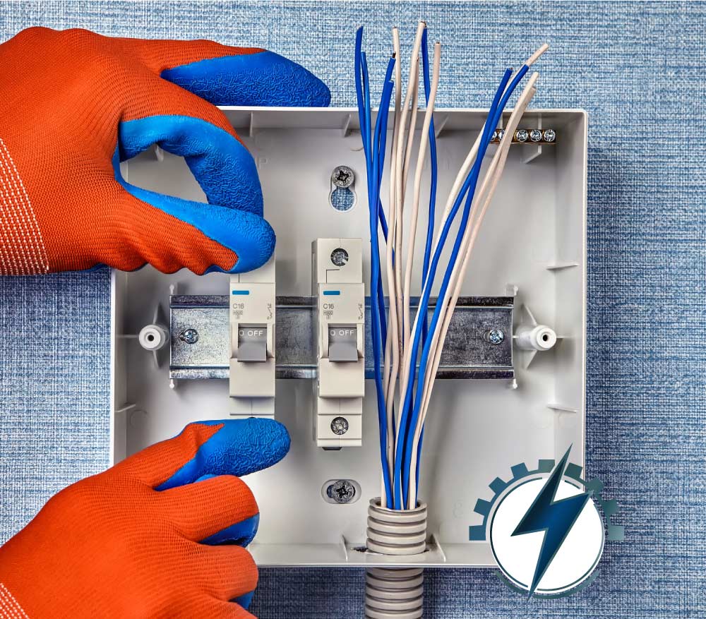 electric-wiring-installation House wiring upgrade in Visalia for improved electrical safety