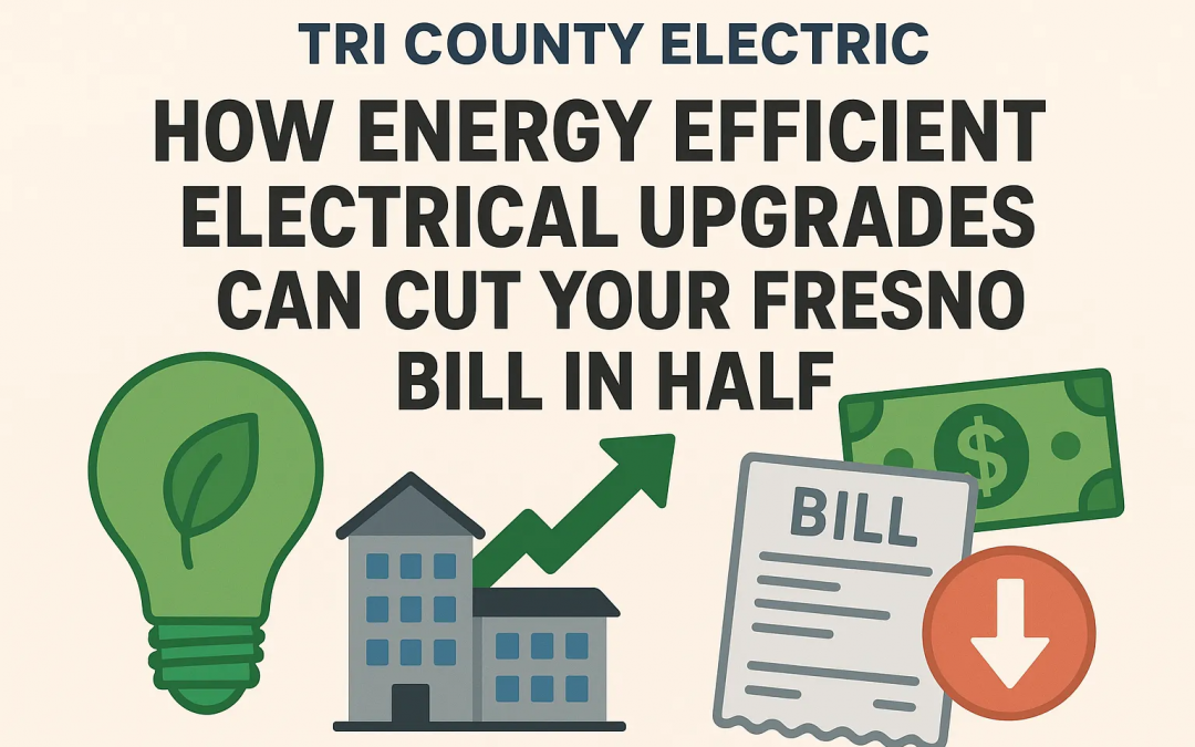 How Energy-Efficient Electrical Upgrades Can Cut Your Fresno Power Bill Significantly